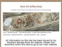 Tablet Screenshot of nevadapetroglyphs.com